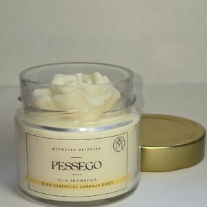 Vela Aromática de Pêssego