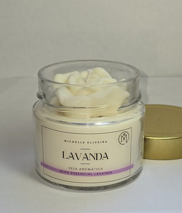 Vela Aromática de Lavanda