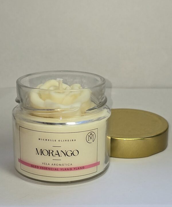 Vela Aromática de Morango