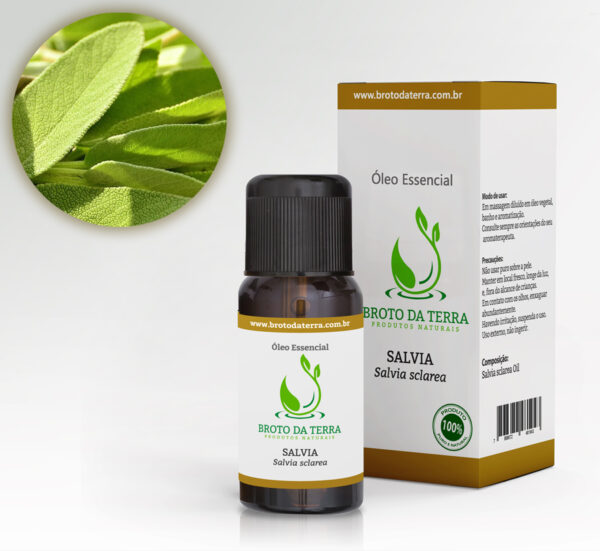 Óleo Essencial Salvia Sclarea